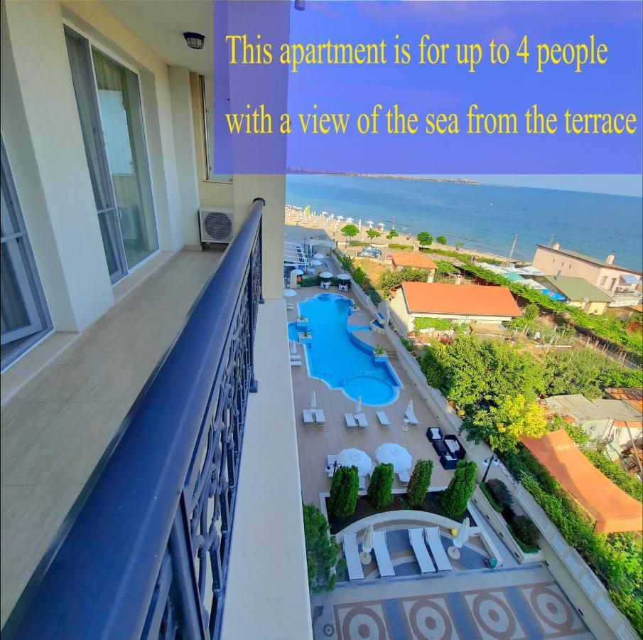 Private Super Apartments By Sea In Apart Hotel ! Pomorie Bagian luar foto
