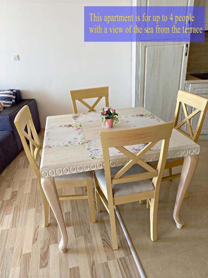 Private Super Apartments By Sea In Apart Hotel ! Pomorie Bagian luar foto