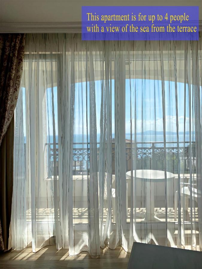Private Super Apartments By Sea In Apart Hotel ! Pomorie Bagian luar foto